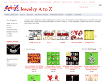 Tablet Screenshot of jewelryatoz.com